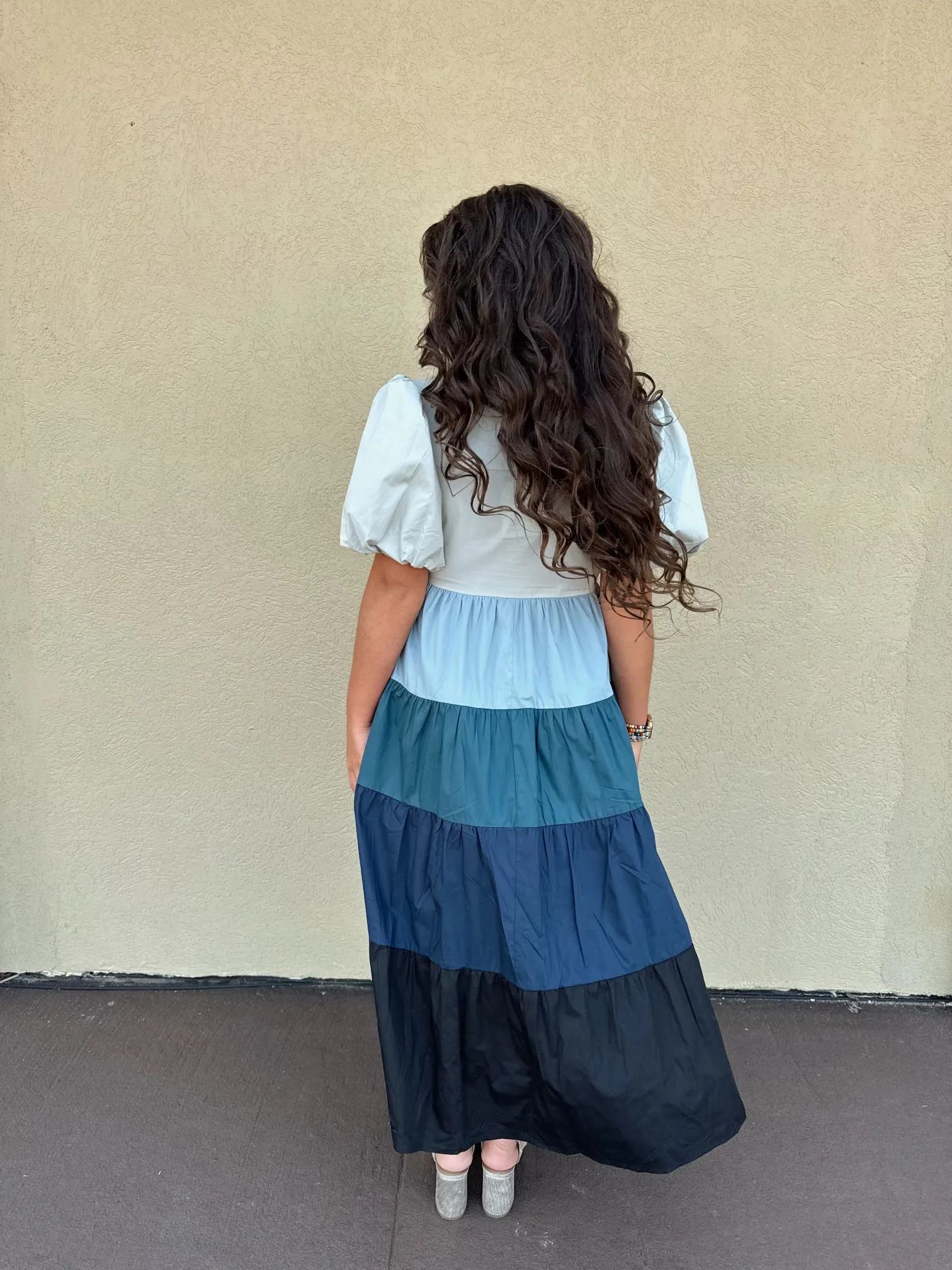 Blues Colorblock Dress