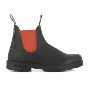 BLUNDSTONE 1918 Leather Boots in Brown/Terracotta
