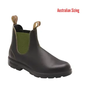 Blundstone Original 500 Chelsea Boots - Stout Brown/Olive