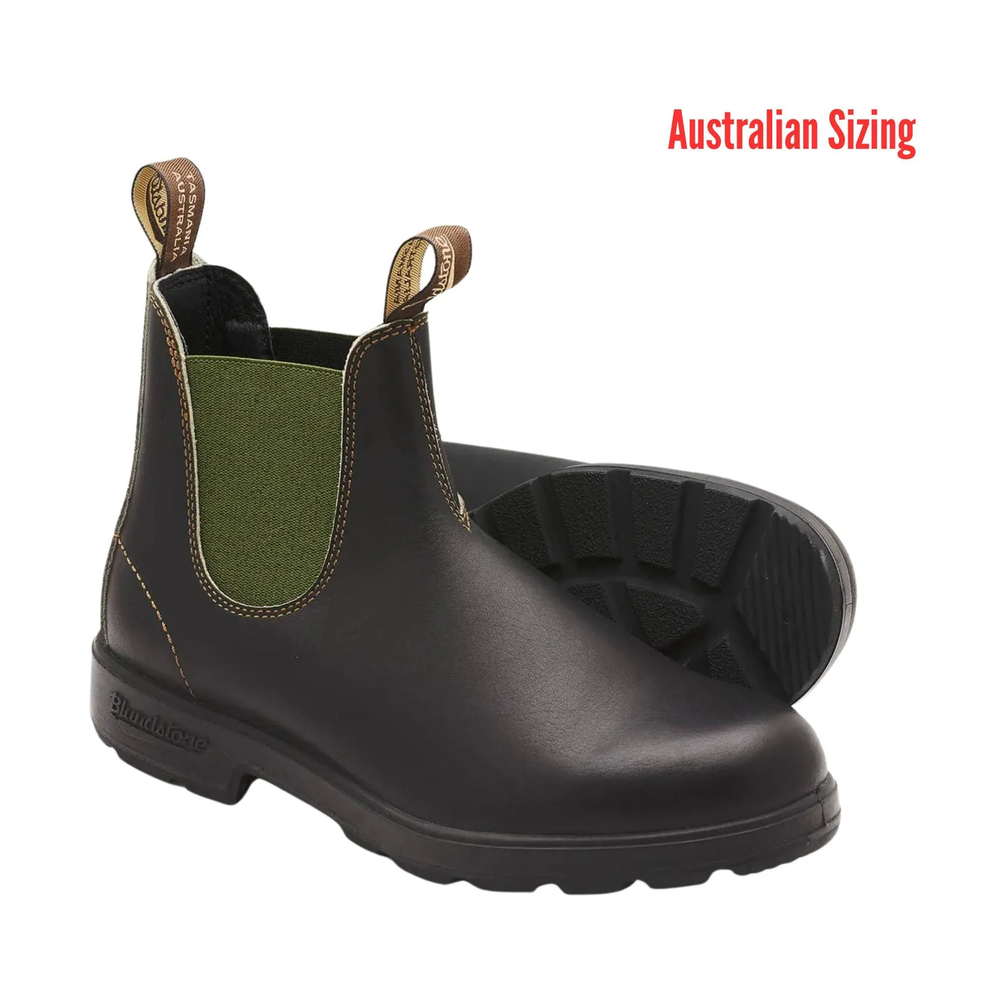 Blundstone Original 500 Chelsea Boots - Stout Brown/Olive