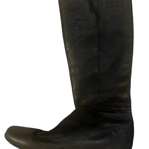 Born Brown Leather KneeHigh Tall Flat Riding Boots Size 8.5