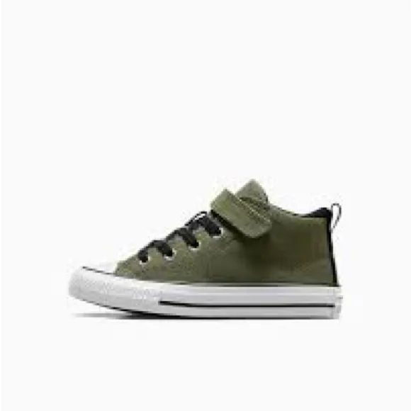 BOYS ARMY GREEN Chuck Taylor All Star Malden Street Easy On SIZE 11