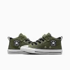 BOYS ARMY GREEN Chuck Taylor All Star Malden Street Easy On SIZE 11