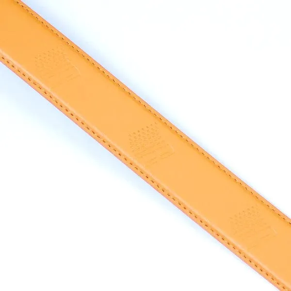 Bronze 56k Logo Belt Orange
