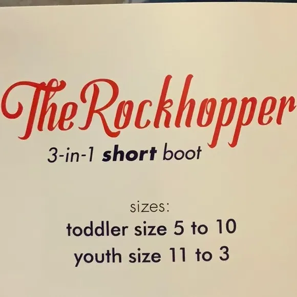 Butler ROCKHOPPER 3-IN-1 BOOT