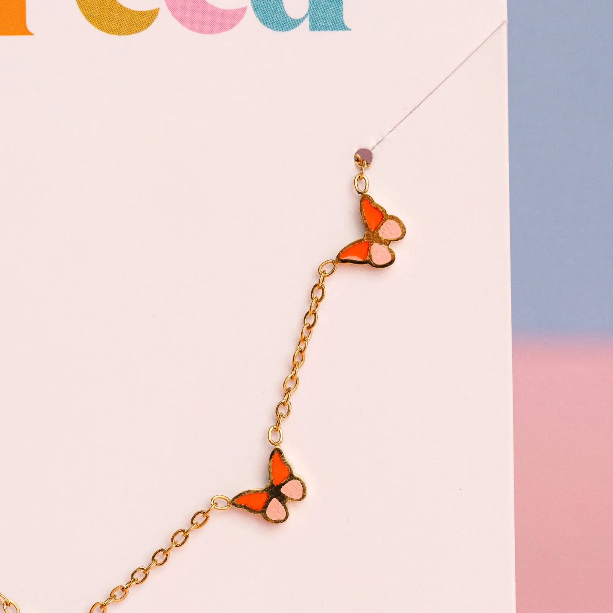 Butterfly Colorblock Bracelet