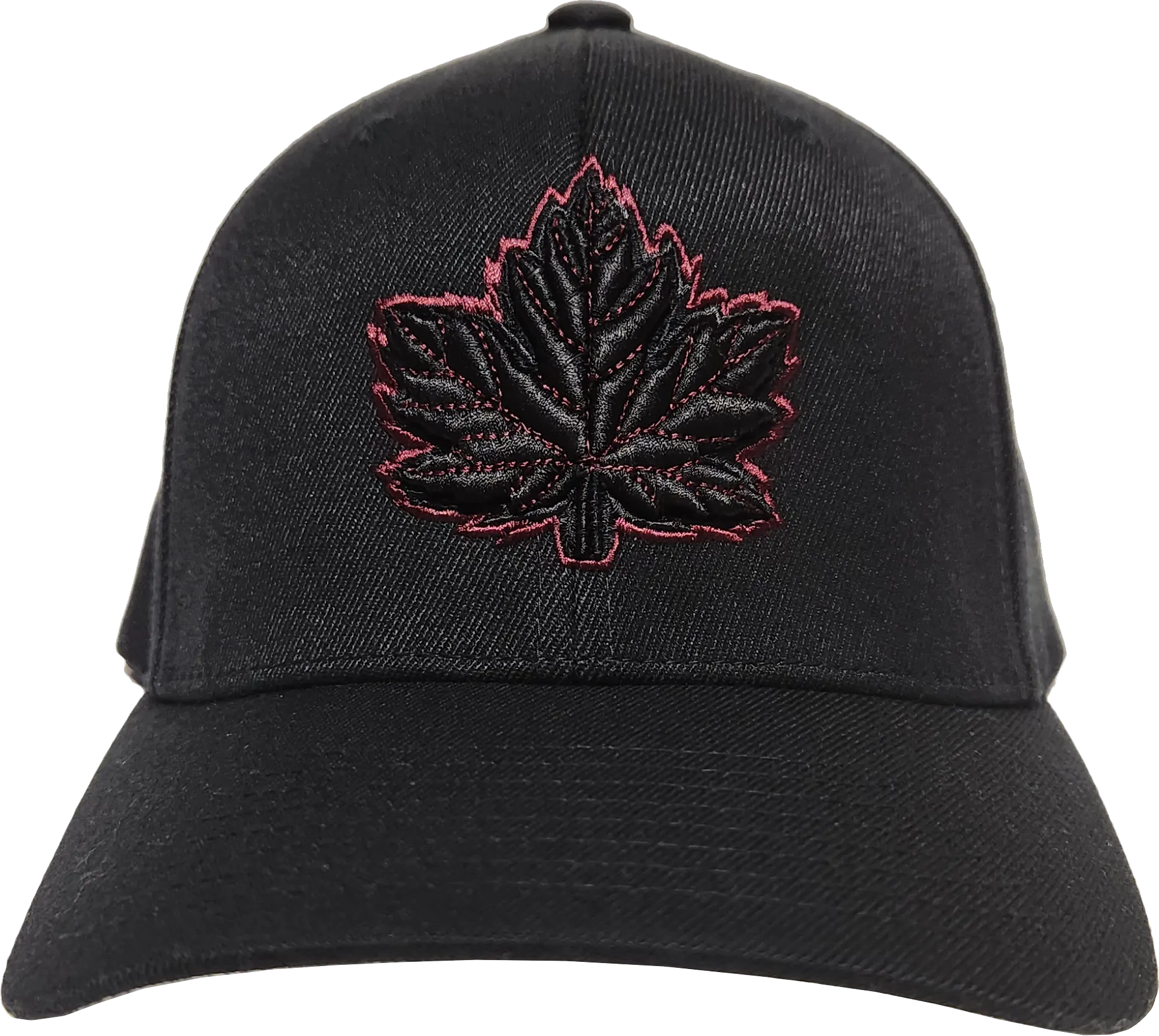 Canada Cap Mighty Maple Black Maroon