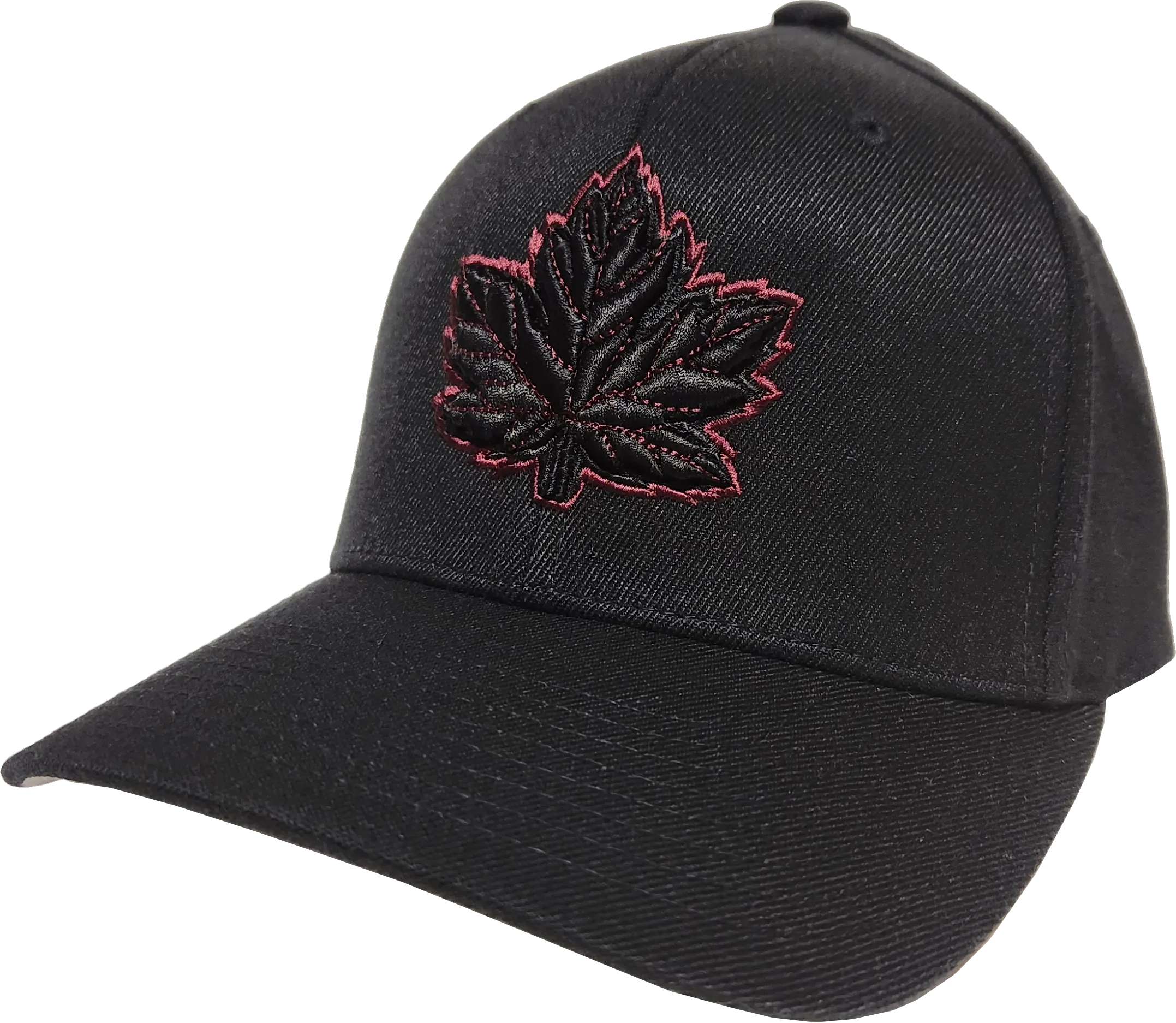 Canada Cap Mighty Maple Black Maroon