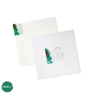 Canvas Board - WHITE PRIMED 100% COTTON - Winsor & Newton ARTISTS - 50 x 50 cm (Approx. 20 x 20“)