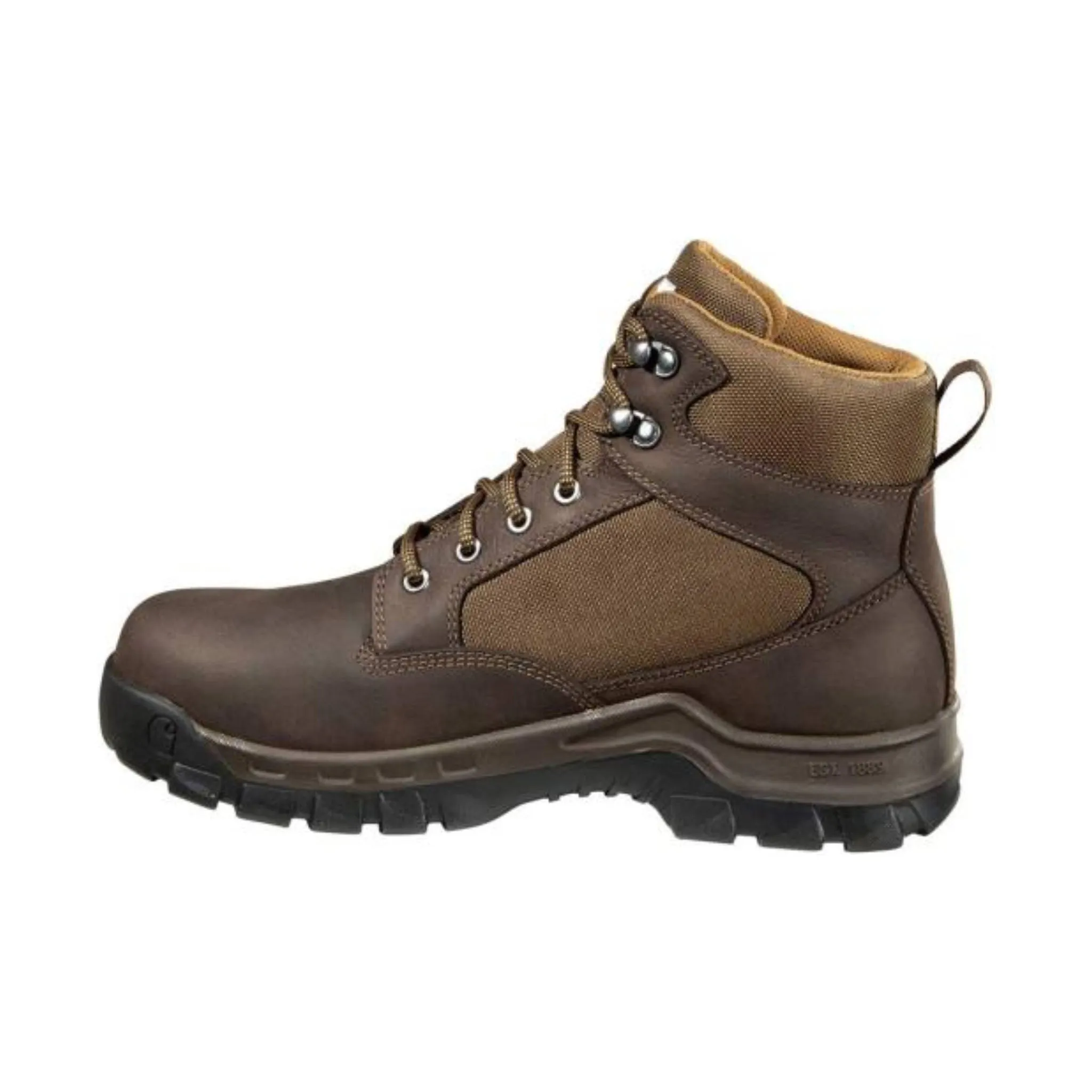 Carhartt Men's Rugged Flex Waterproof 6 Inch Steel Toe Work Boots - Chocolate Brown Oil Tan