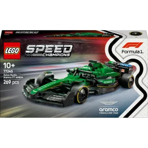 Carro de Corrida Aston Martin Aramco F1 AMR24 Lego