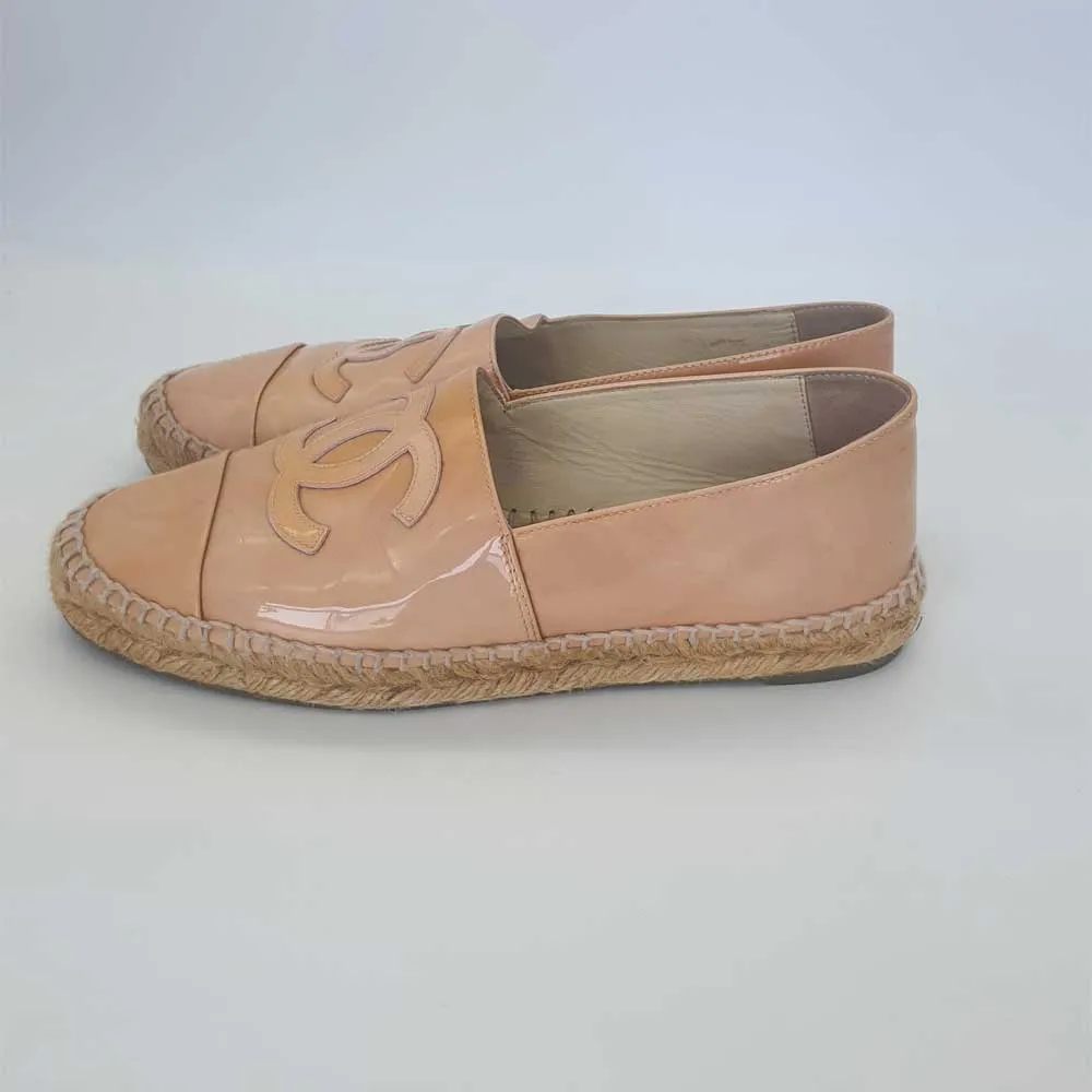 CC Patent Espadrilles