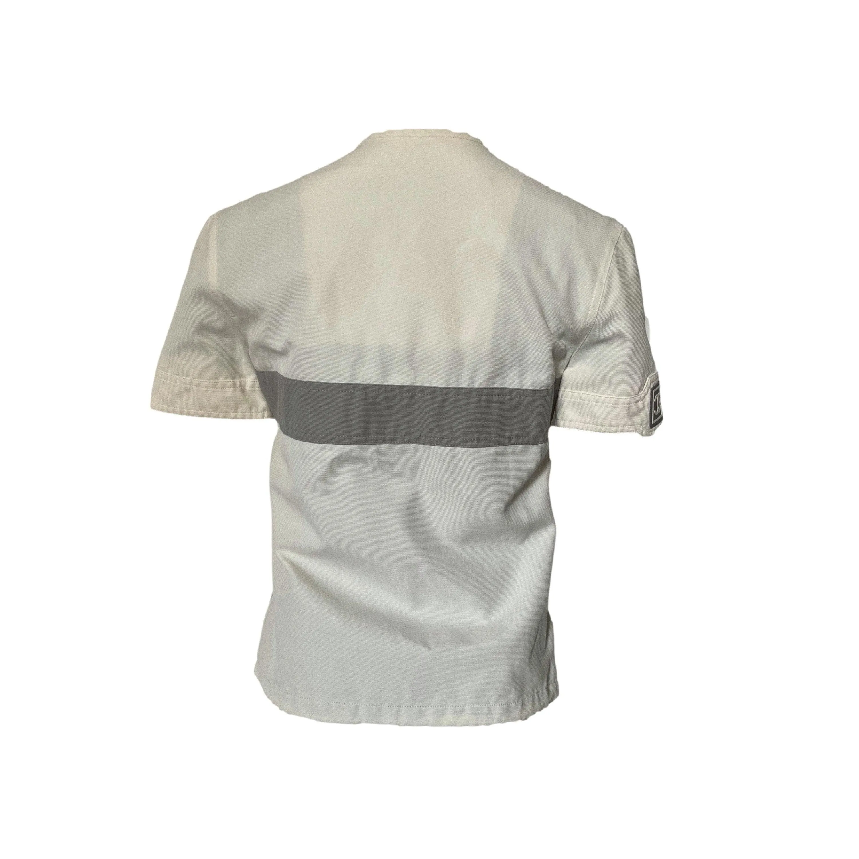 Chanel Logo Colorblock Top