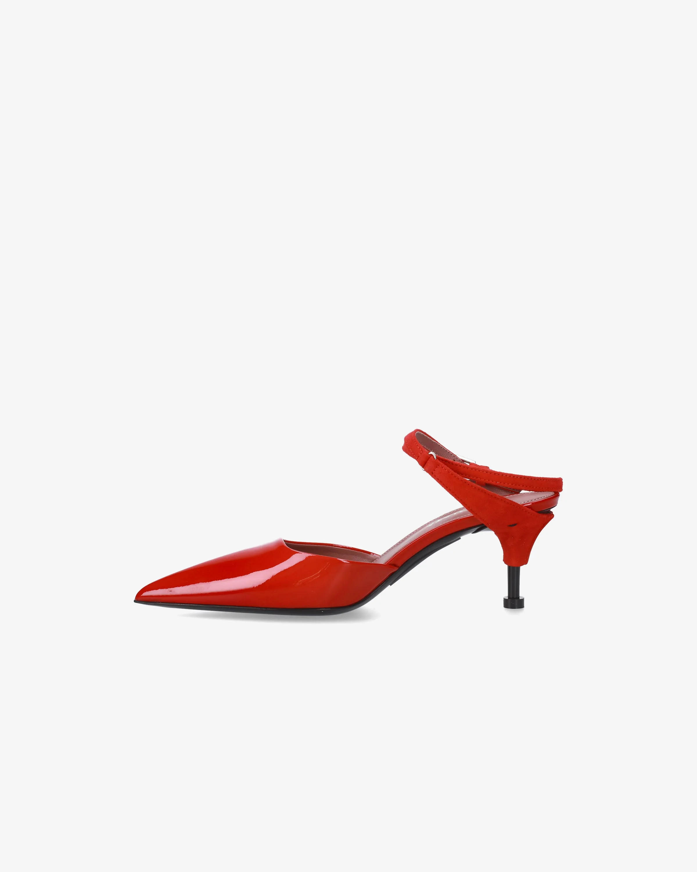 Chanel with Patent Leather and Suede Strap