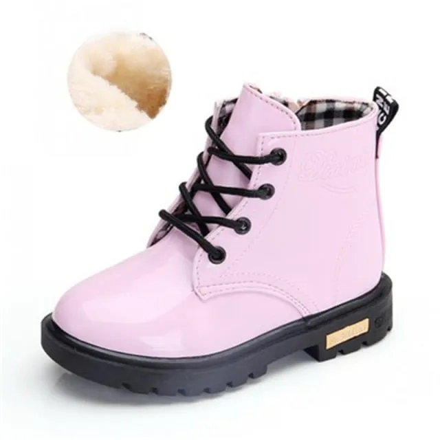 Children Martin Leather boots