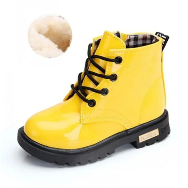 Children Martin Leather boots