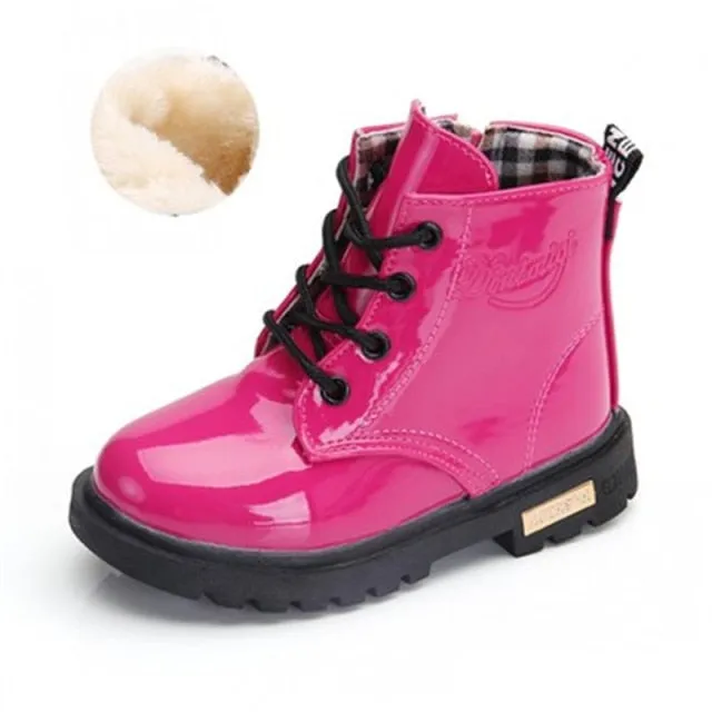 Children Martin Leather boots