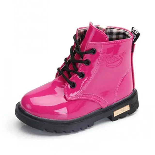 Children Martin Leather boots