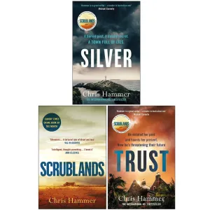Chris Hammer Collection 3 Books Set (Silver, Scrublands, Trust)