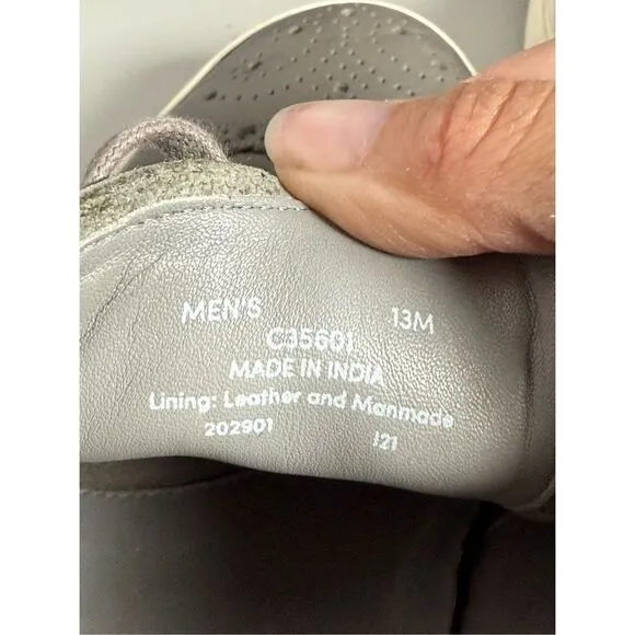 Cole Haan Grand Series Winslow Wingtip‎ Sneaker Mens 13 Gray Old Money Classic