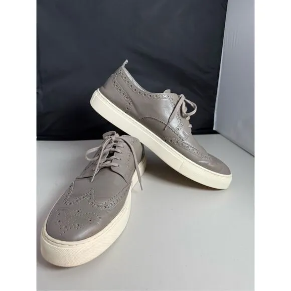 Cole Haan Grand Series Winslow Wingtip‎ Sneaker Mens 13 Gray Old Money Classic