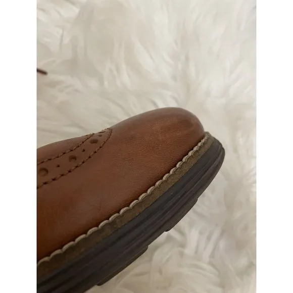 Cole Haan Men's‎ Sz 10M ZEROGRAND Wingtip Oxford Shoes Brown C26472