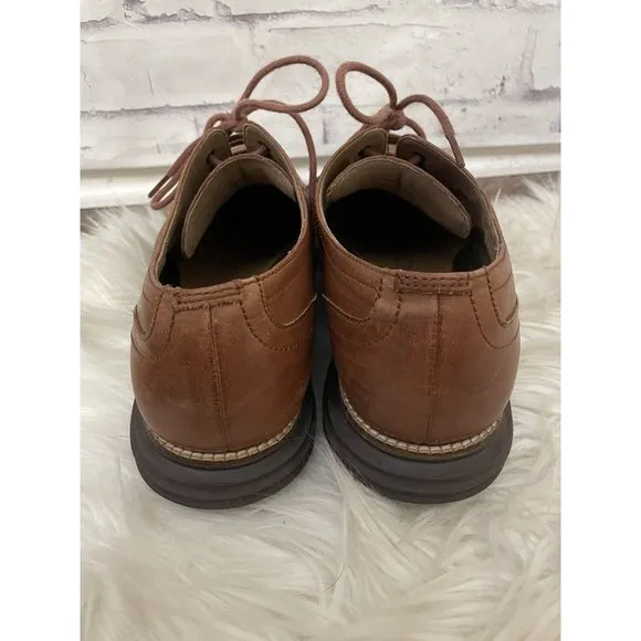 Cole Haan Men's‎ Sz 10M ZEROGRAND Wingtip Oxford Shoes Brown C26472