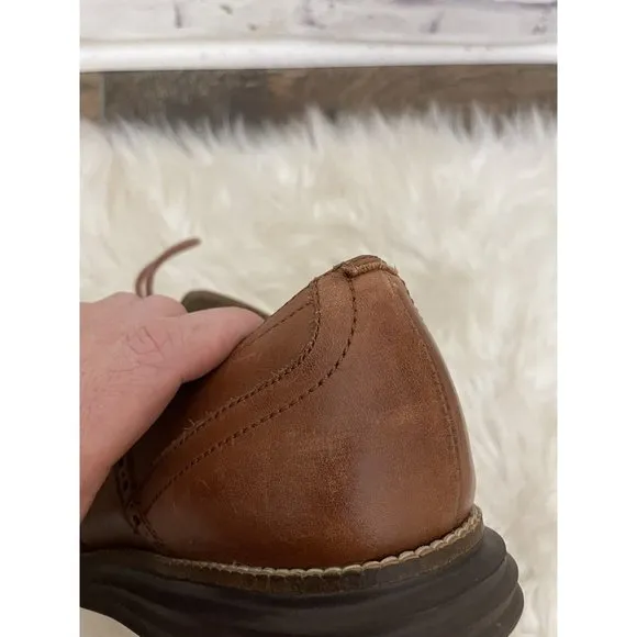 Cole Haan Men's‎ Sz 10M ZEROGRAND Wingtip Oxford Shoes Brown C26472