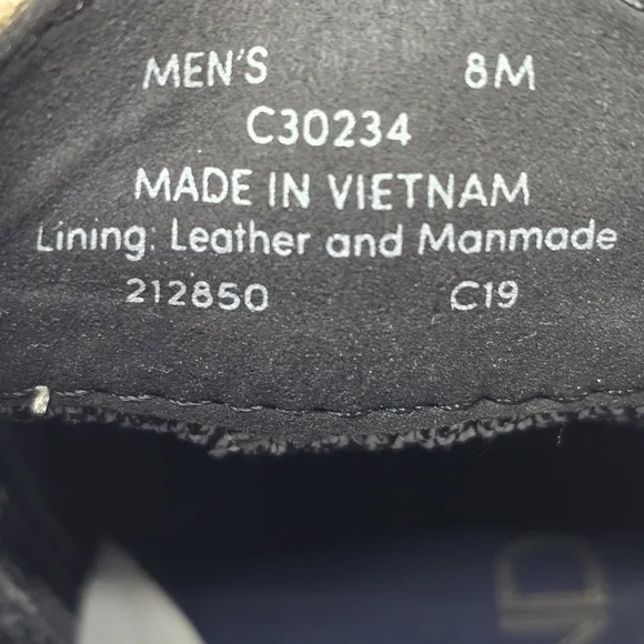 Cole Haan Original Grand‎ Men's Size 8 C30234 Grey Wingtip Oxford Black White.
