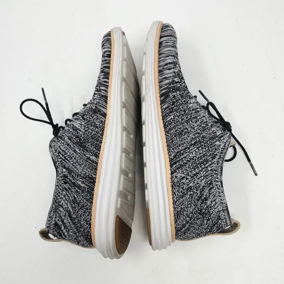 Cole Haan Original Grand‎ Men's Size 8 C30234 Grey Wingtip Oxford Black White.