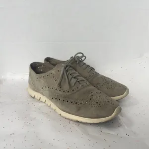 Cole Haan Zerogrand Gray Suede Women's Sneaker - 8
