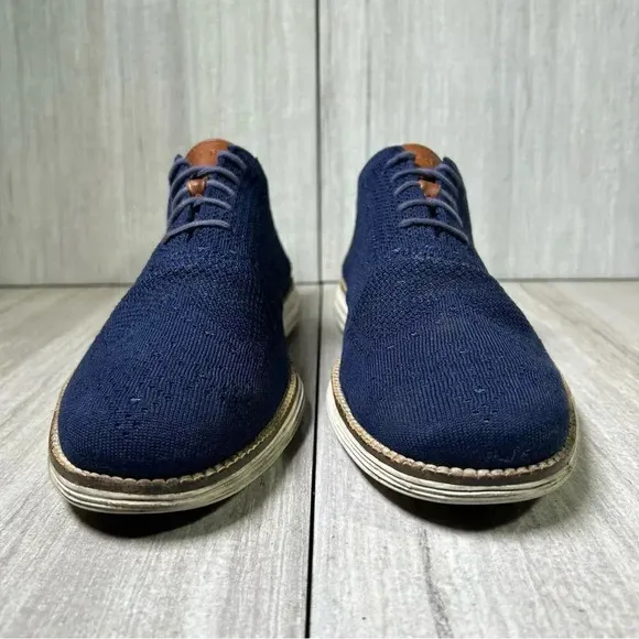 Cole Haan Original Grand Stitch Lite Wingtip Knit Oxford Shoe Mens Size 11.5