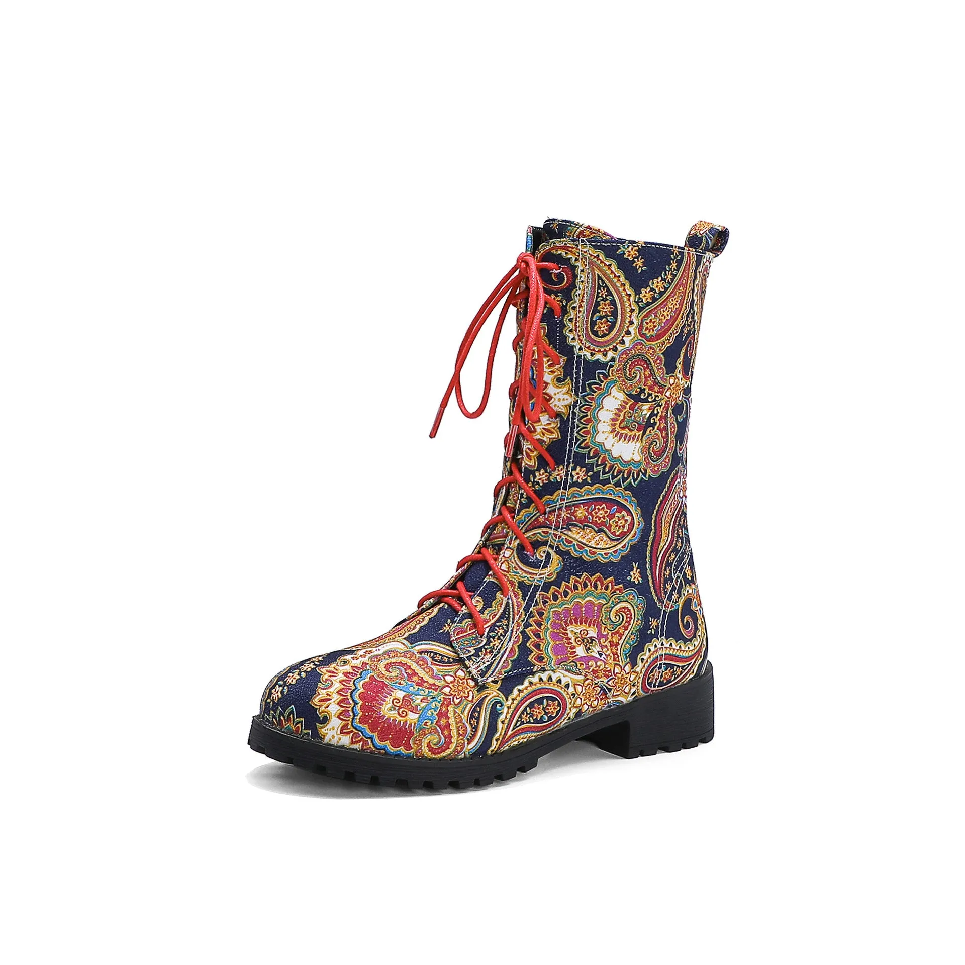 Coloured Martin boots