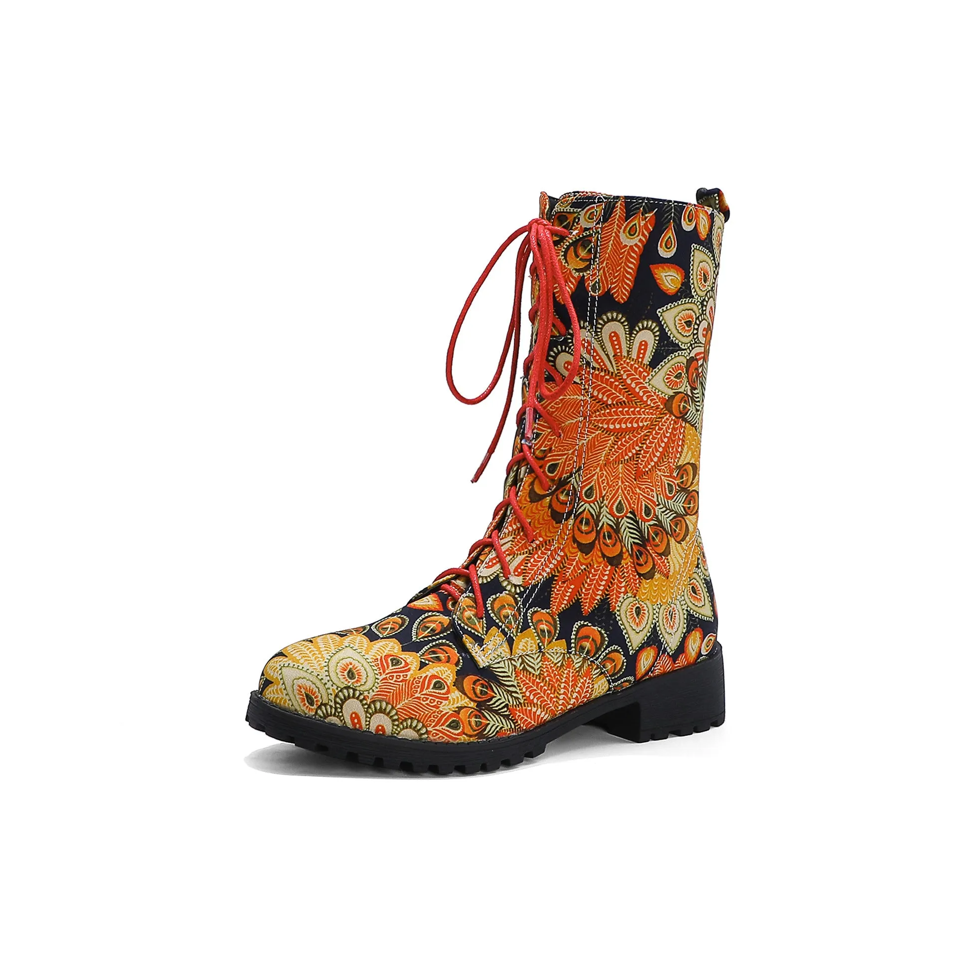 Coloured Martin boots