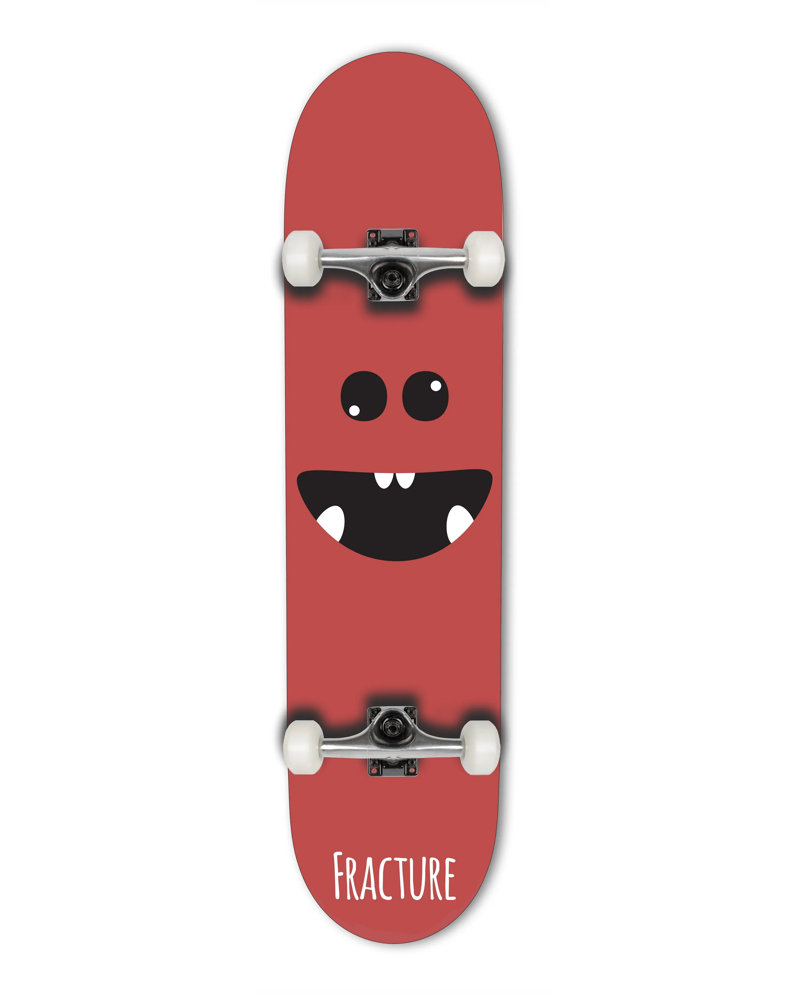 COMPLETE: Fracture Lil' Monster BEGINNERS SKATEBOARD 7.25"