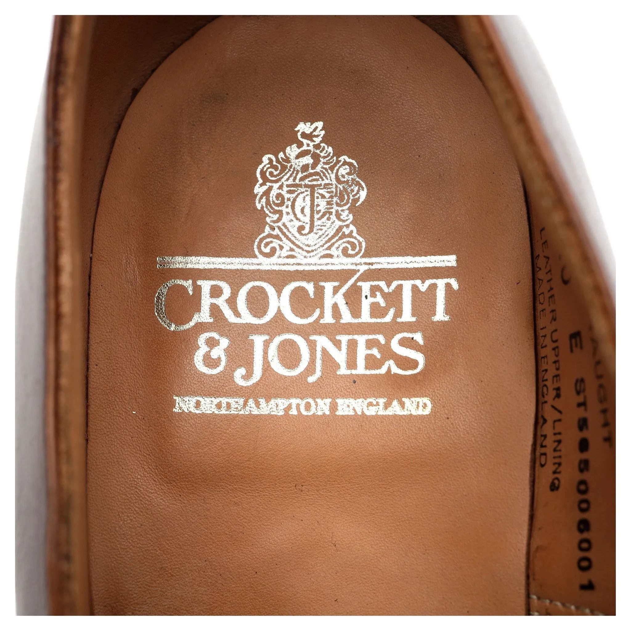 'Connaught' Brown Leather Oxford UK 10 E