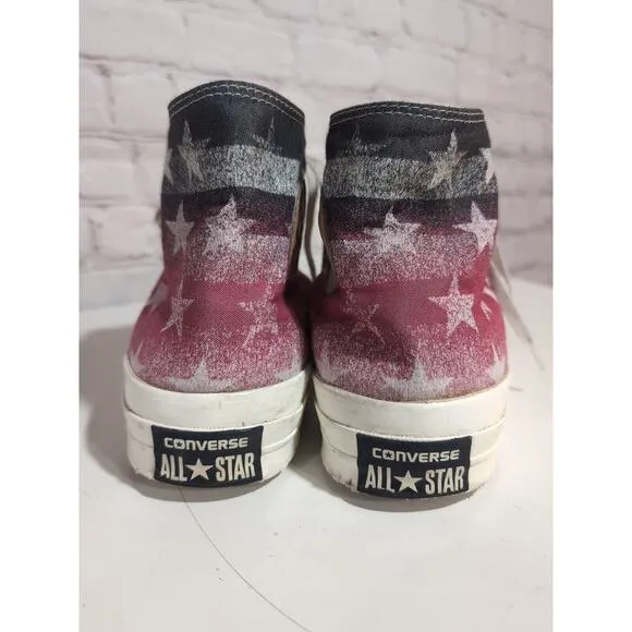 Converse Chuck Taylor 70 Hi Casino Canvas USA Flag 146971C Unisex Mens 9/Wo’s 11