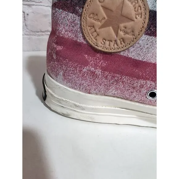 Converse Chuck Taylor 70 Hi Casino Canvas USA Flag 146971C Unisex Mens 9/Wo’s 11