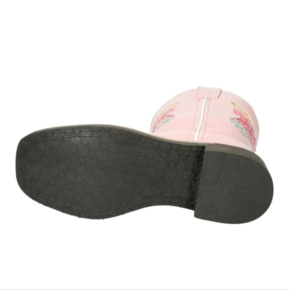 COPY - Little girls pink Smoky Mountain boots size 9