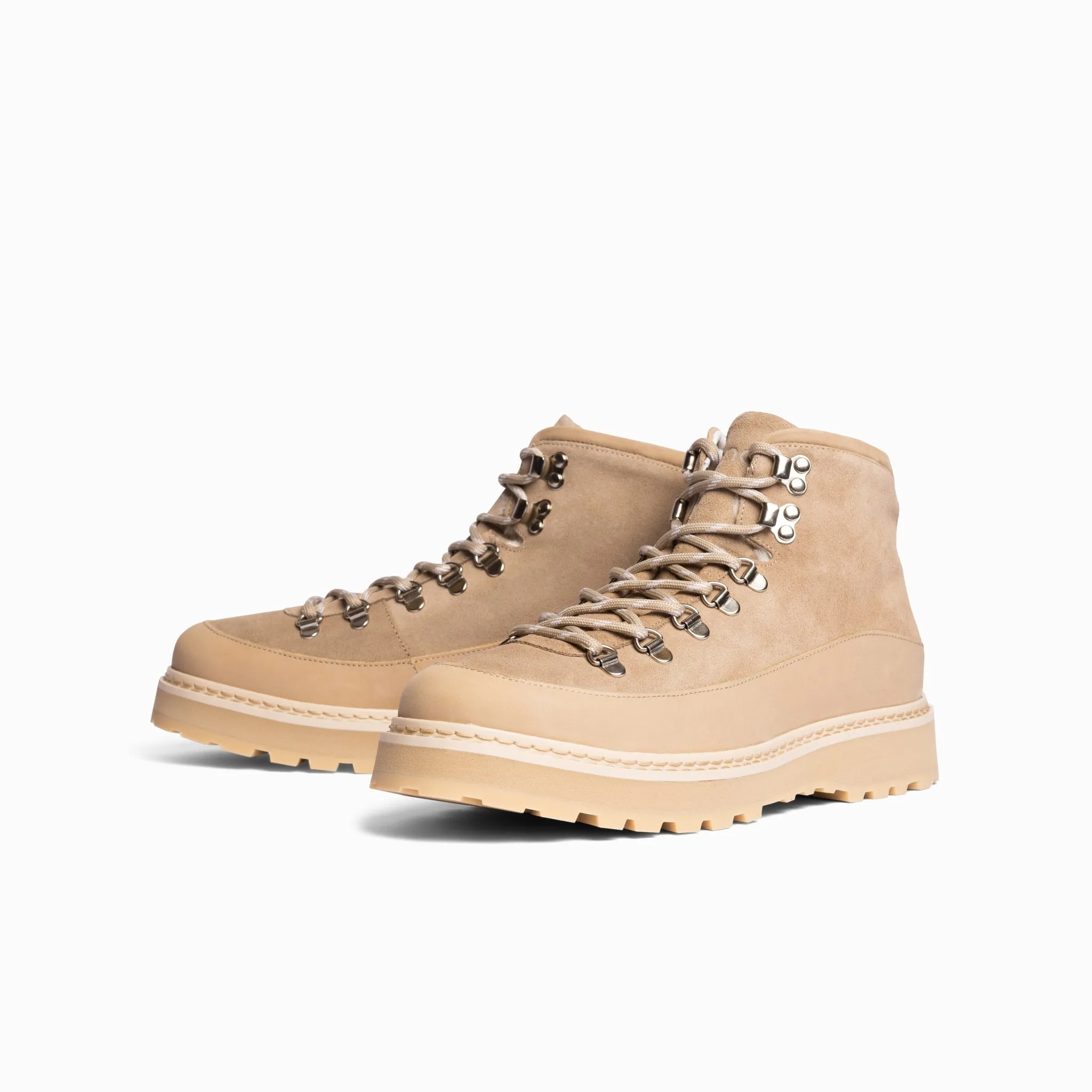 Core Cap Suede - Dark Beige - Man