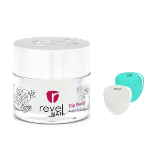 D772 Rave White Glitter Dip Powder
