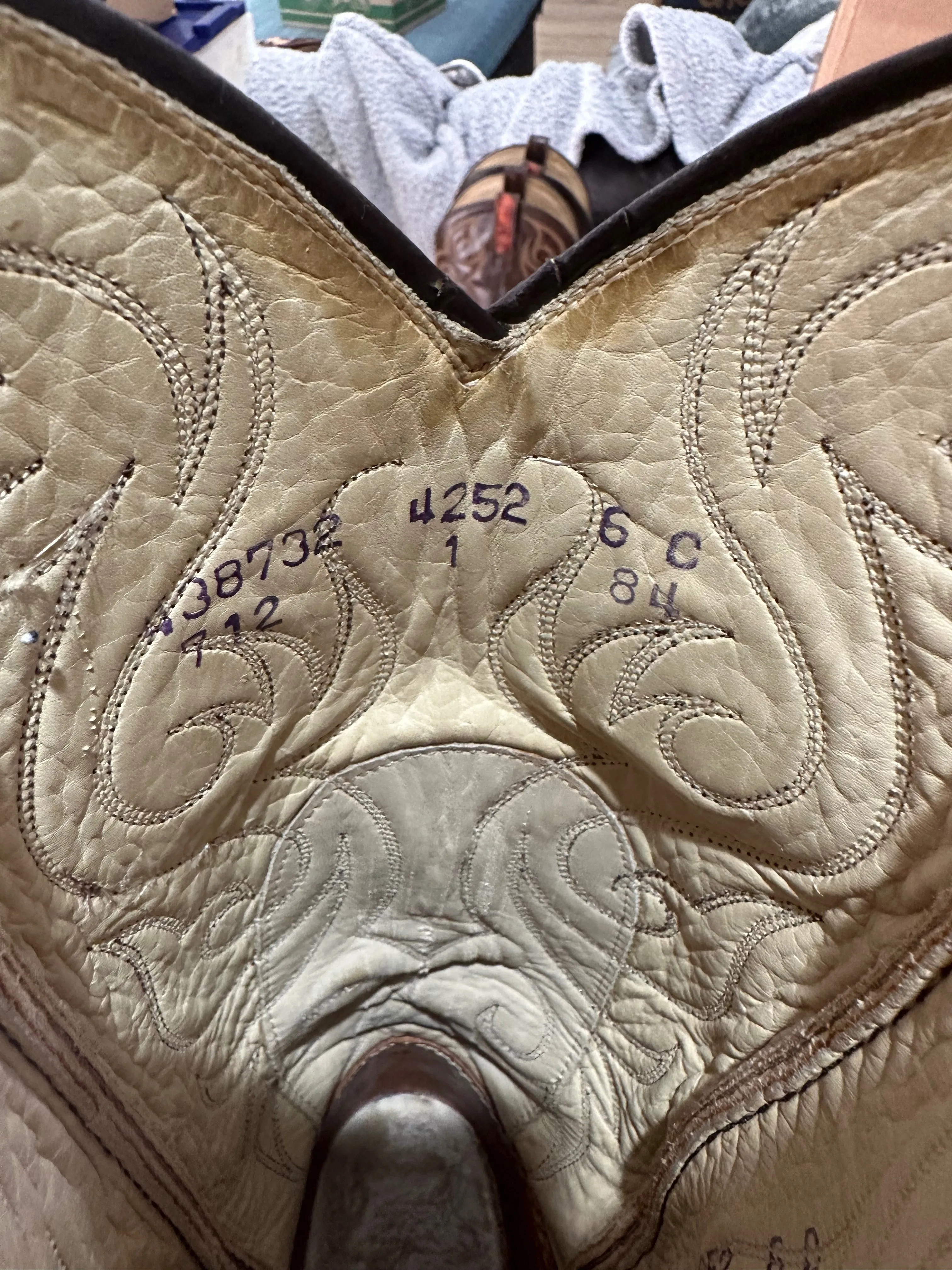 Dan Post Rhino Cowgirl Boots size 6 C