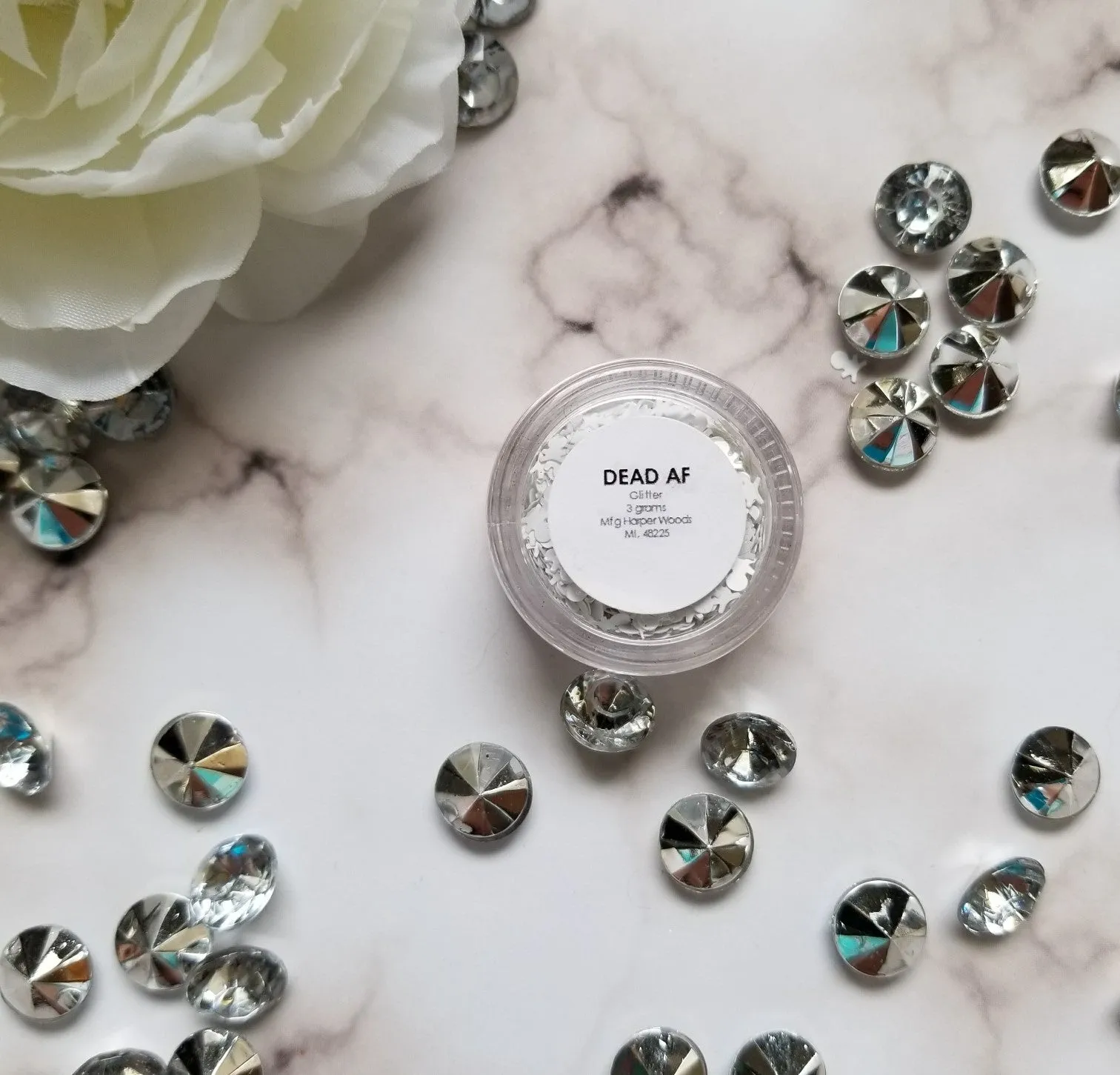 Dead AF Limited Edition Chunky Glitter