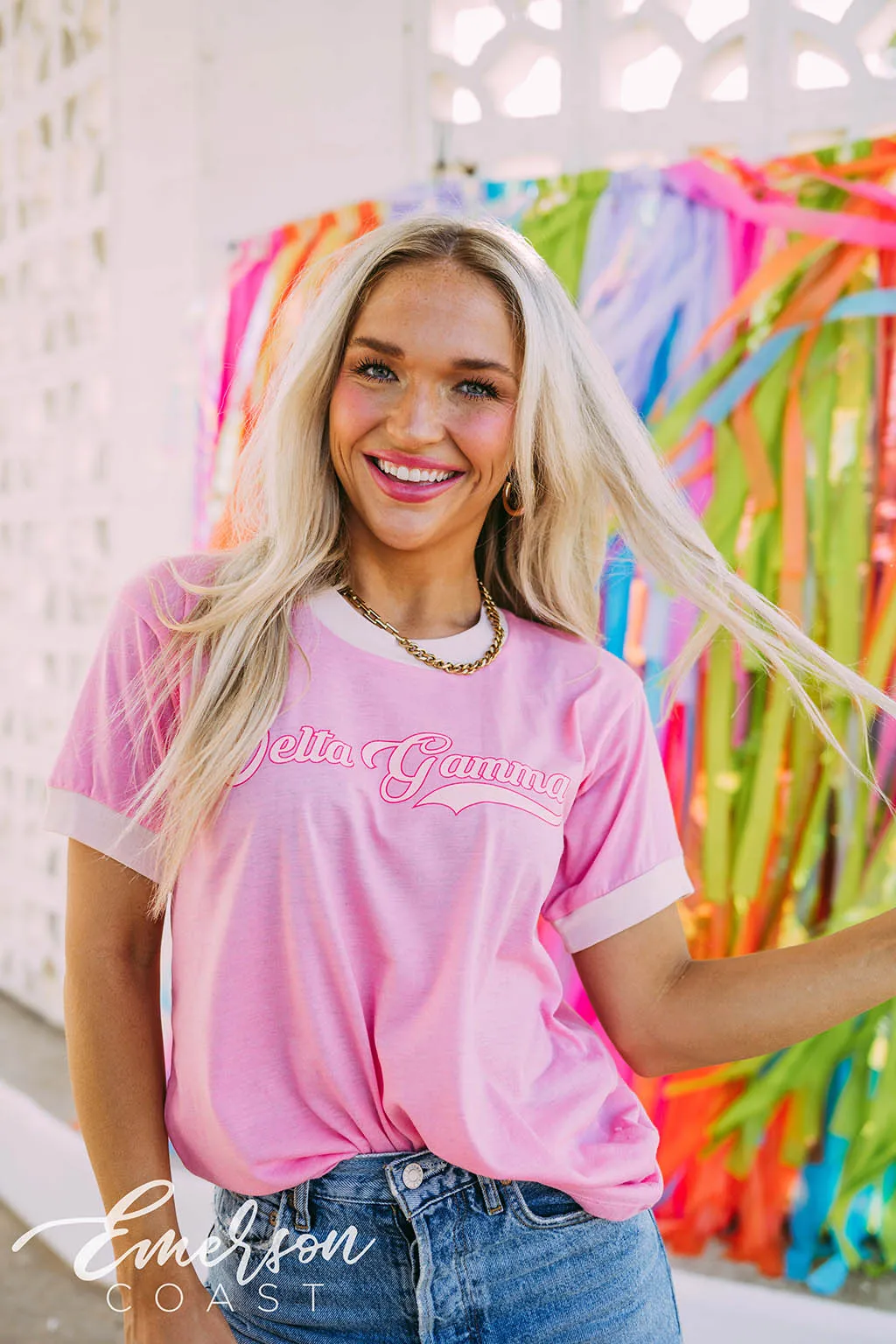 Delta Gamma Pink Ringer