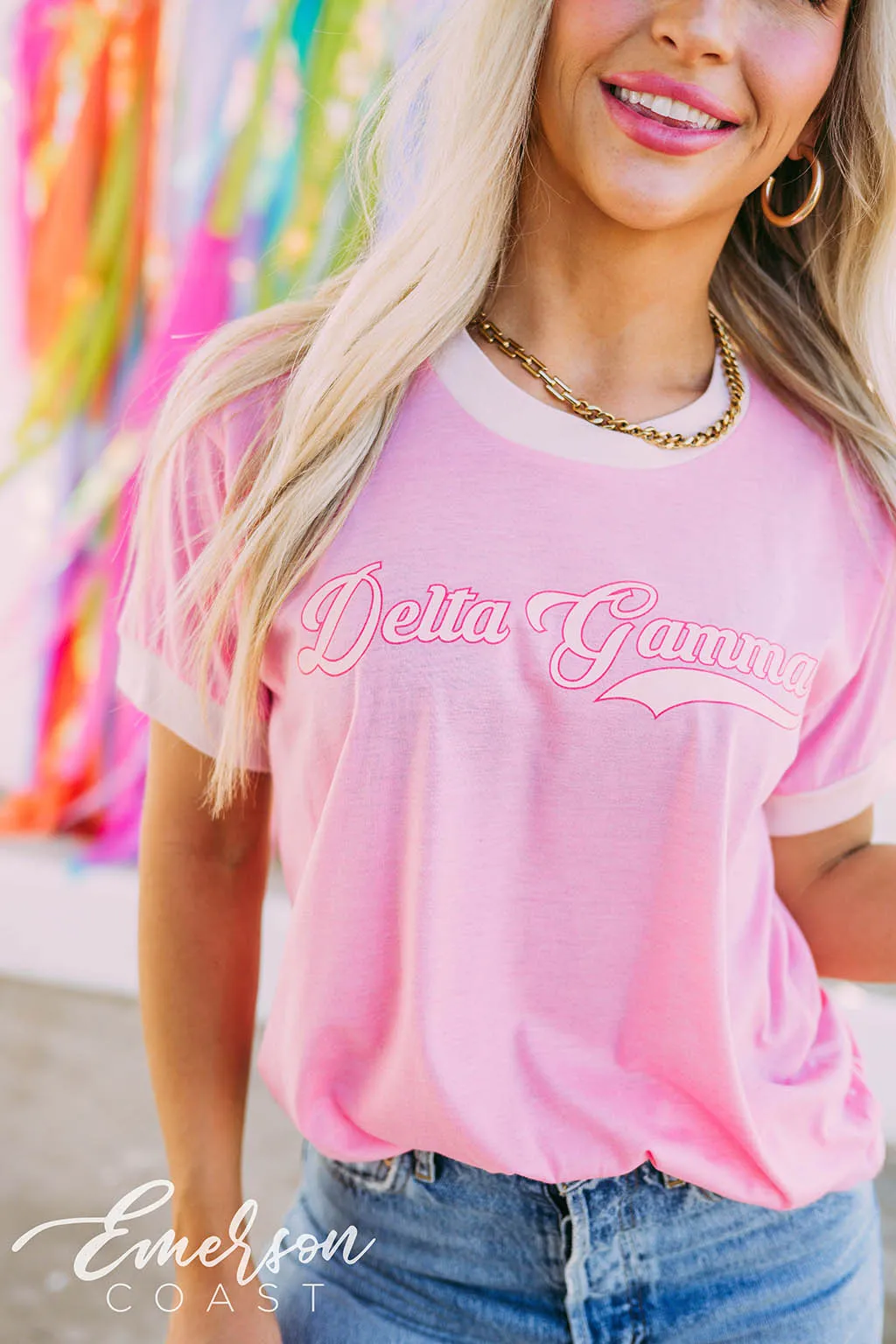 Delta Gamma Pink Ringer