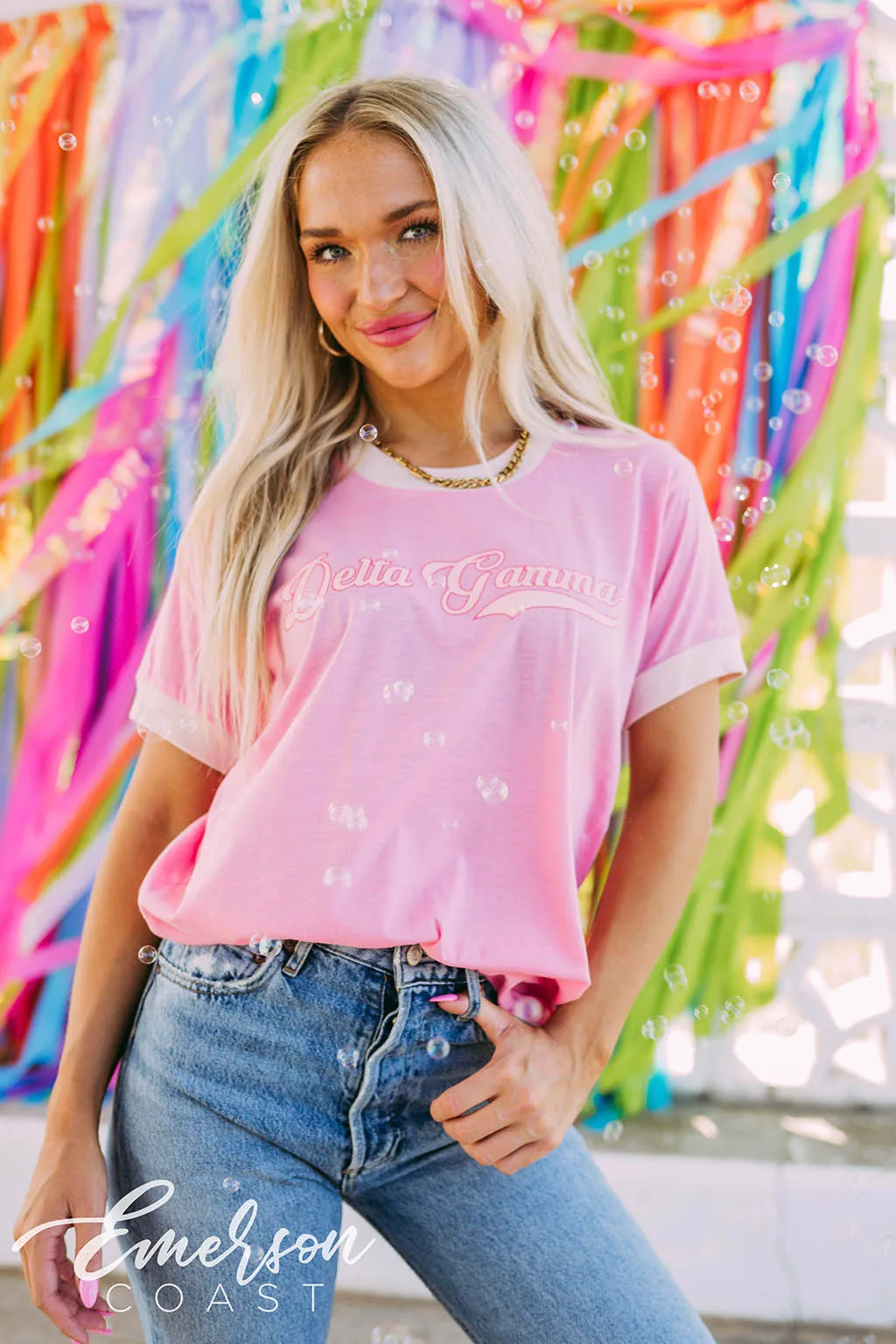 Delta Gamma Pink Ringer