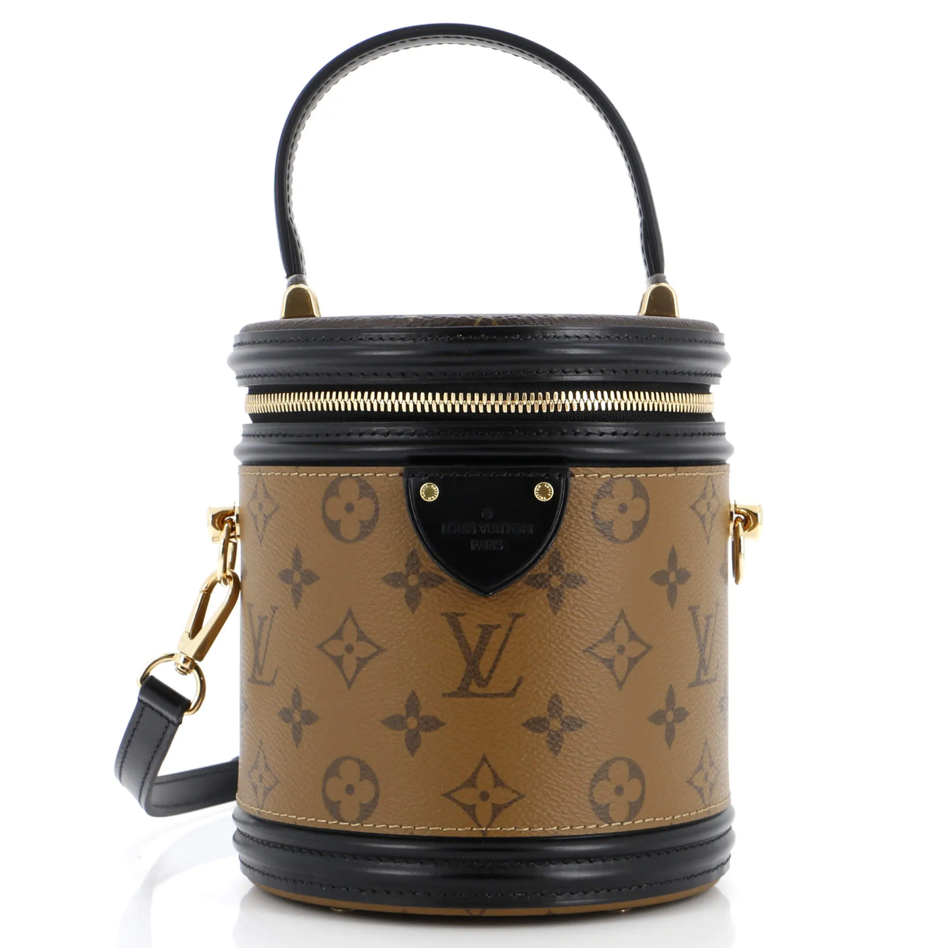 Designer Cannes Handbag Reverse Monogram Canvas