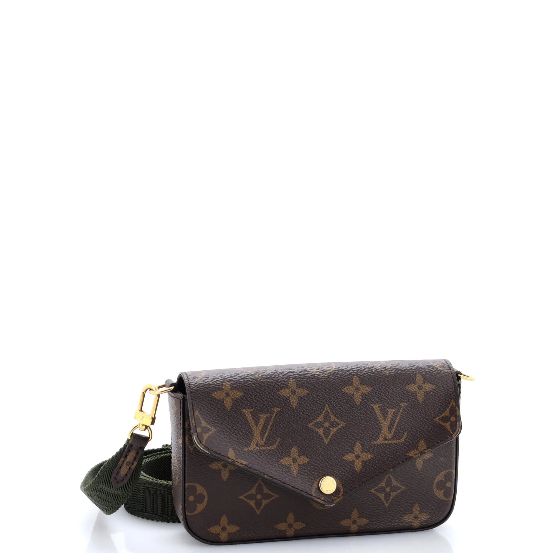 Designer Felicie Strap & Go Handbag Monogram Canvas