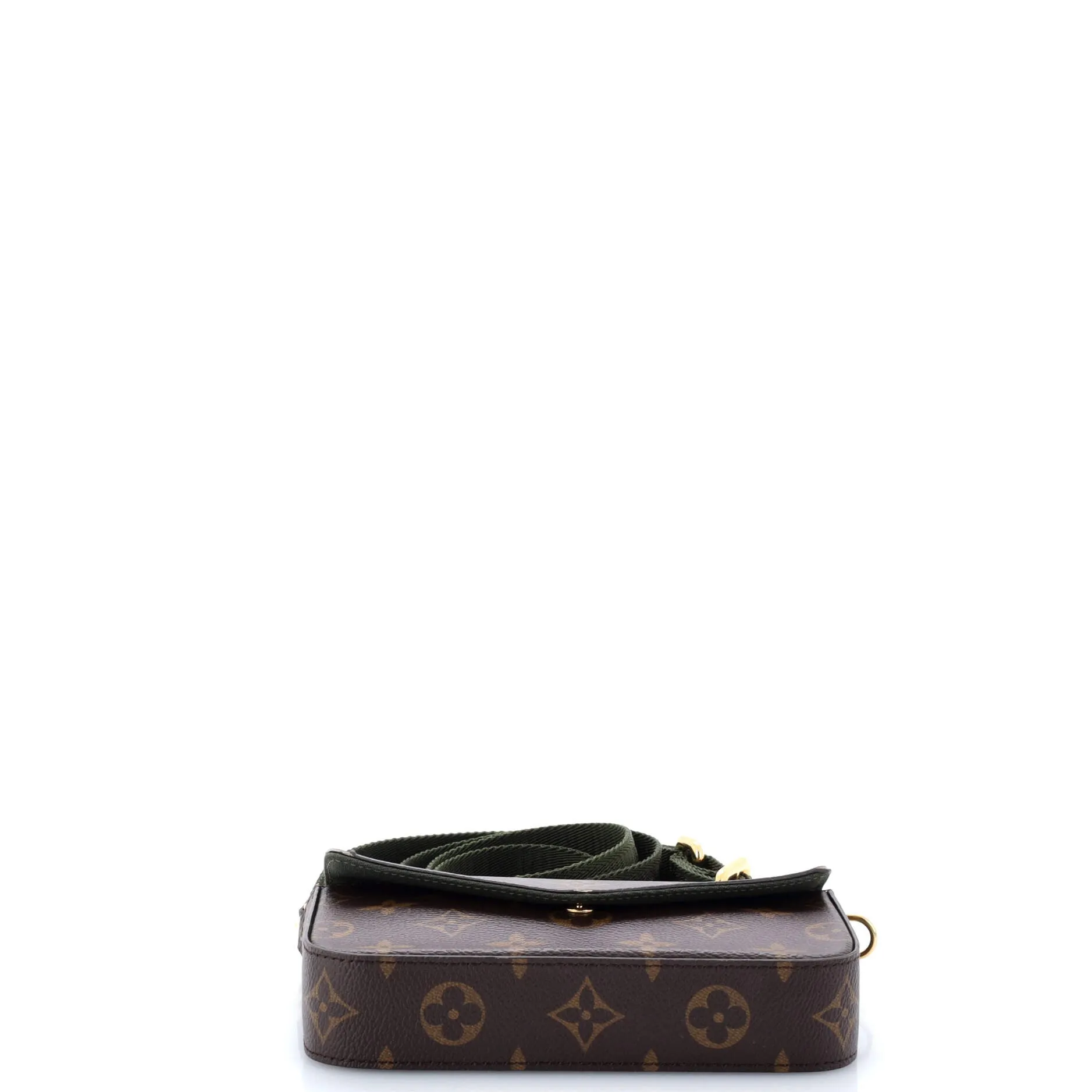 Designer Felicie Strap & Go Handbag Monogram Canvas