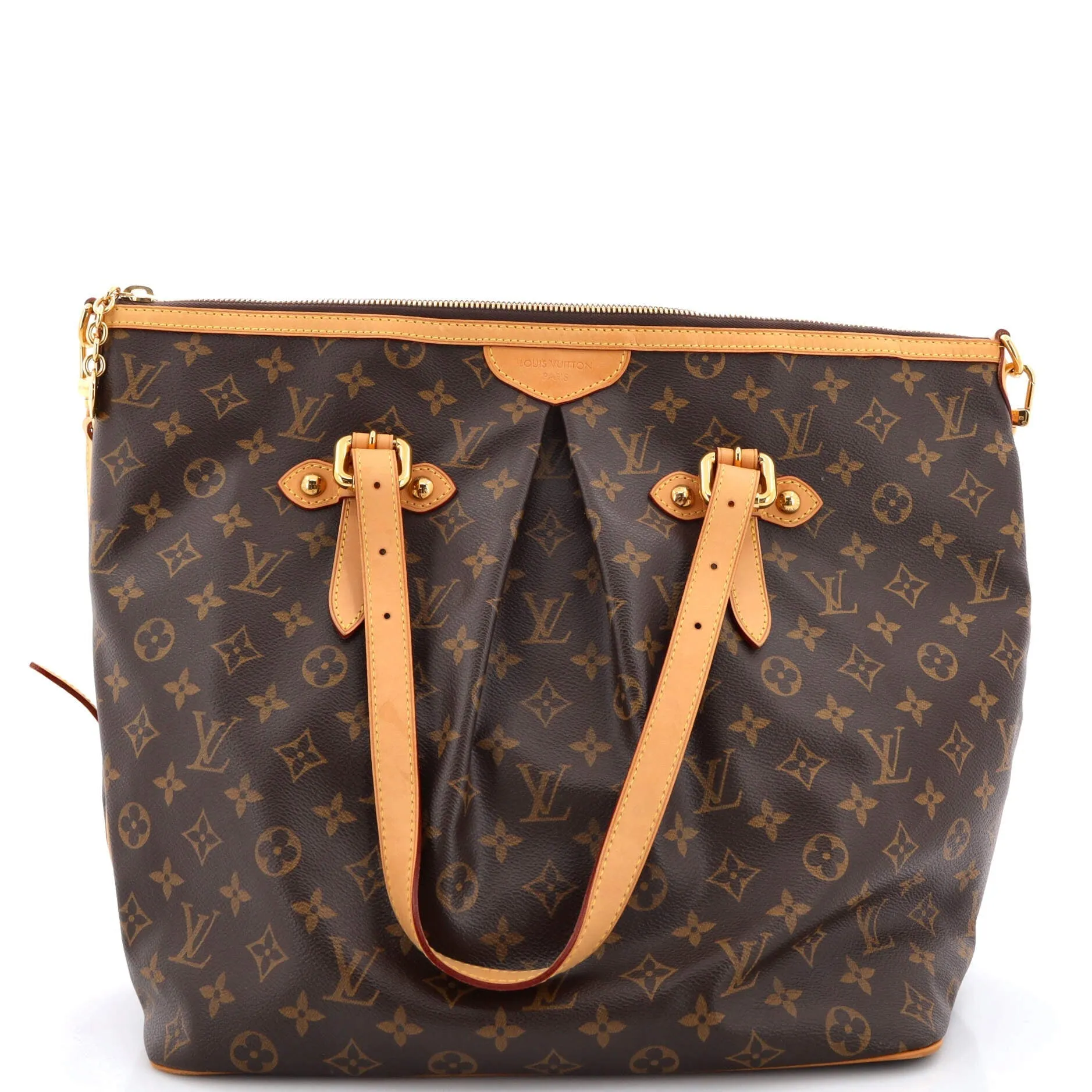 Designer Palermo Handbag Monogram Canvas GM